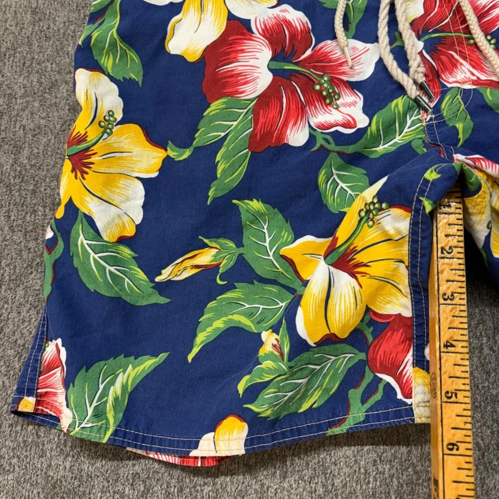 Polo Ralph Lauren Men's Aloha Swim Shorts‎ Floral Hibiscus 36